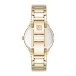 Women's Black Dial Glossy Quartz Watch - صورة 3