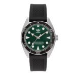 Men's Quartz Green Dial Watch