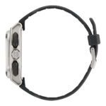 watch for men and women quartz movement silver dial - صورة 3