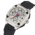 watch for men and women quartz movement silver dial - صورة 2