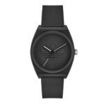 Men's and Women's Quartz Watch Black Dial