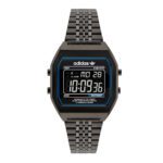 ساعة رقمية سوداء للرجال والنساء