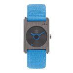 ساعة كوارتز للرجال والنساء، مينا أسود