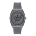 watch for men and women quartz movement gray dial
