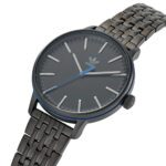 Men's and Women's Quartz Watch Black Dial - Image 2