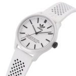 Watch for Men and Women Quartz Movement White Dial - صورة 2