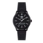 Men's and Women's Quartz Watch Black Dial