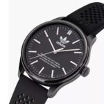 Men's and Women's Quartz Watch Black Dial - Image 2