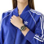 Men's and Women's Quartz Watch with Green Dial - صورة 5