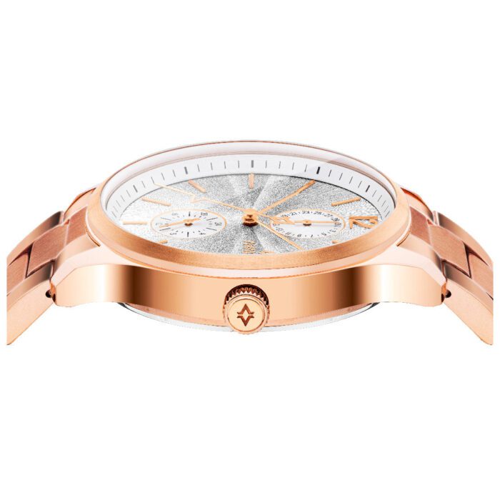 Men's Quartz Watch With Silver White Dial - Image 2