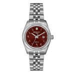 Women Quartz Watch with Brown Dial