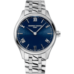 Men Smart Watch with Quartz Movement and Blue Dial