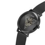 Men's Quartz Watch with Black Dial - Image 2