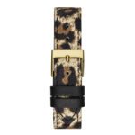 Women's Quartz Watch Black and Brown Dial (Leopard Pattern) - صورة 4