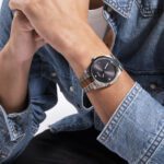 Men's Quartz Watch with Black Dial - Image 5