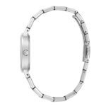 Women's Quartz Watch Black and Silver Dial - Image 3