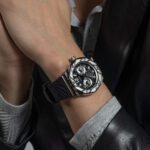 Men's Quartz Watch with Black Dial - Image 5