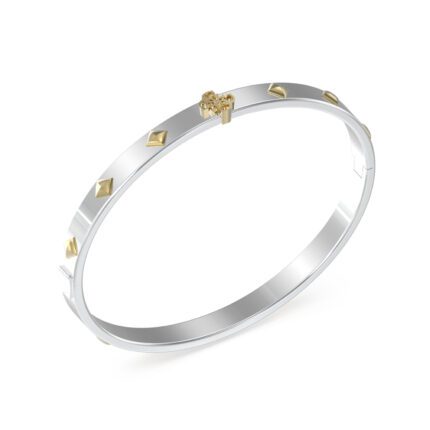 Women's Silver and Gold Bracelet