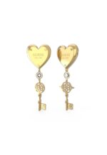 Women's Gold Hoop Earrings - صورة 2