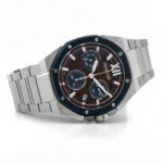 Men's Quartz Watch with Blue Dial - صورة 2
