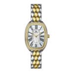 Women's Quartz Watch with Pearly White Dial