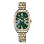 Women's Quartz Watch with Green Dial