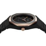 Men's Watch Quartz Movement Black Dial - صورة 2