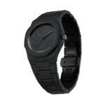 Crushed Polycarbon Men Quartz Watch with Black Dial - صورة 2