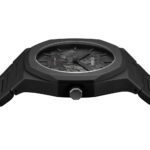 Men Polycarbonate Quartz Watch with Black Dial - صورة 3