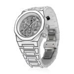 Polychrono Men Quartz Watch with White Sketch Dial - صورة 2