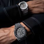 Polychrono Men Quartz Watch with White Sketch Dial - صورة 4