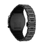 Polychrono Men Quartz Watch with Black Sketch Dial - صورة 4