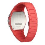 Men's Watch Quartz Movement Red Dial - صورة 4