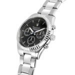 Men's Quartz Watch with Black Dial - Image 3