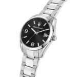 Men's Quartz Watch with Black Dial - Image 3
