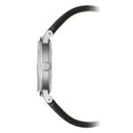 men's watch with automatic movement and black dial - صورة 2