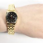 Women Automatic Analog Watch with Black Dial - صورة 4