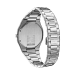 Ultra Thin Men Quartz Watch with Groovy Black Dial - صورة 4