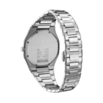 Ultra Thin Men Quartz Watch with Groovy Grey Dial - صورة 4