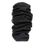 Black Leather Scrunchie Elastic Band for Apple Watch - صورة 3