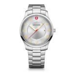 Men's Quartz Watch with Silver Dial