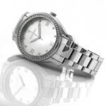 Women's watch quartz movement white dial color - صورة 3