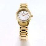 Women's watch quartz movement pearly white dial color - Image 2