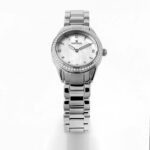 Women's watch quartz movement pearly white dial color - صورة 2