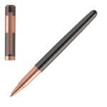 Rollerball Pen in Dark Green with Ribbon Design and Metallic Matte Finish - Image 3