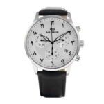 Men's watch, quartz movement, white dial - صورة 2