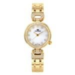 Women's Watch Quartz Movement Pearly White Dial Color