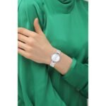 Chelsea Quartz Silver and White Watch for Women - صورة 4