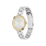 Women Chelsea Watch with White Dial Silver Case and Crystals - صورة 2