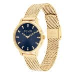 Women's Quartz Watch with Dark Blue Dial - صورة 2